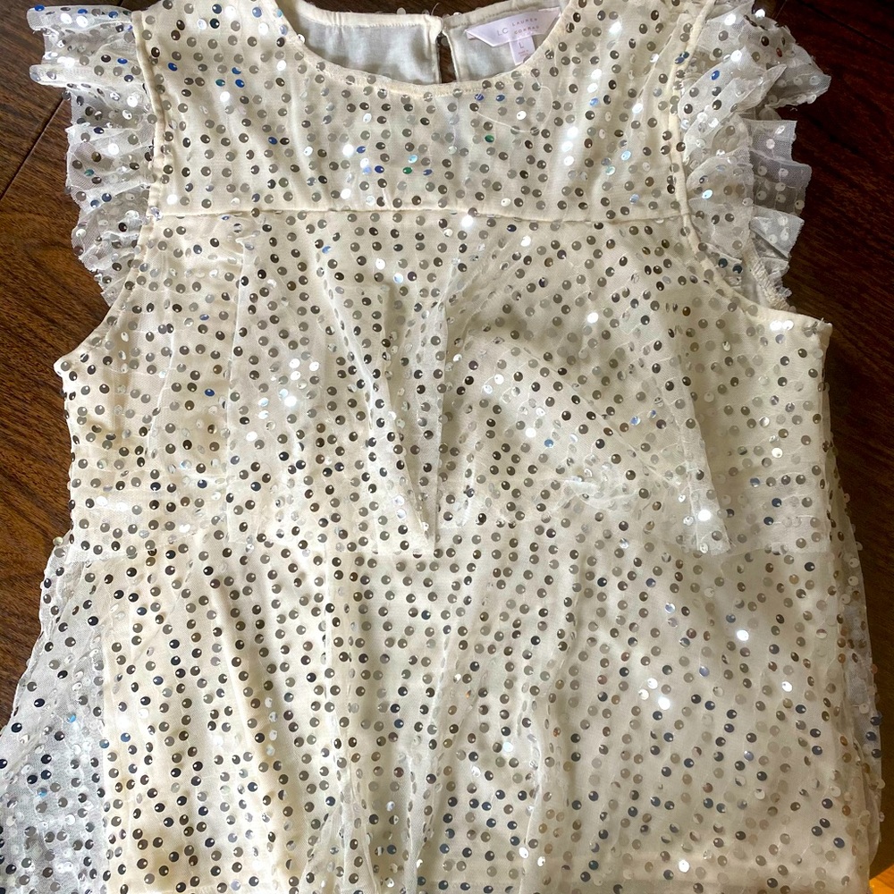 Lauren Conrad sequin top - large
